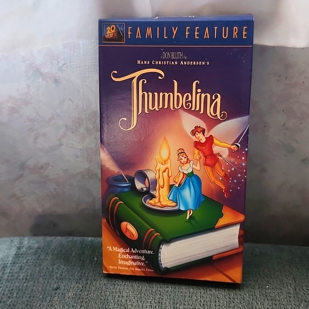 VHS TAPE - "Thumbelina"